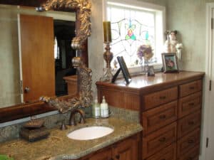 Dresser on the right